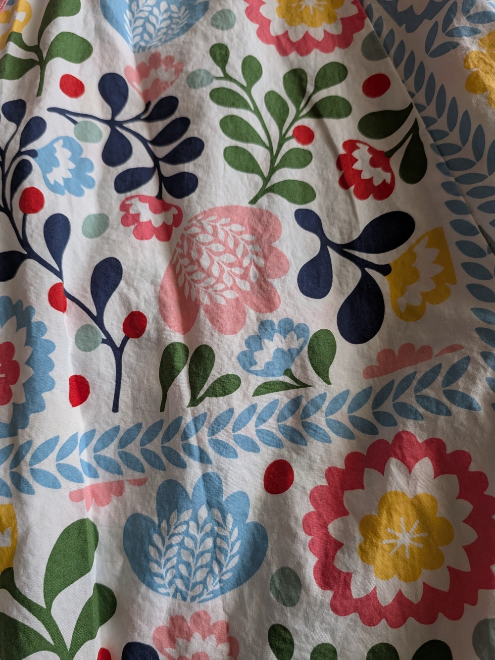 🌼B2G1🌼 Boden Clara Cotton Floral Shirtdress Size 8R NWOT - Picture 5 of 11